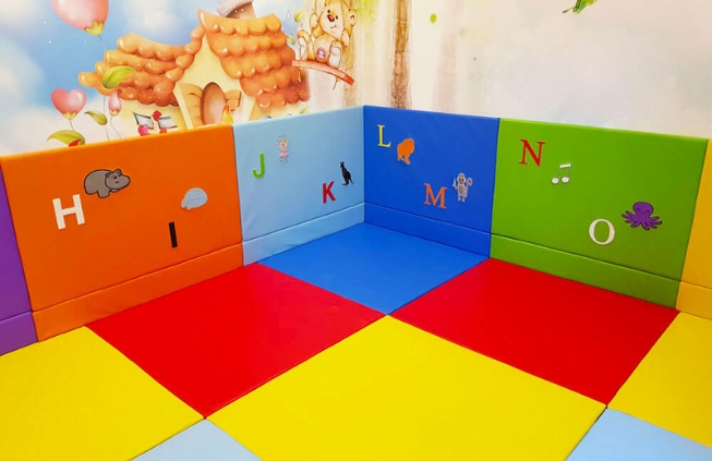 Padded Wall Mats With Alphabet (2)