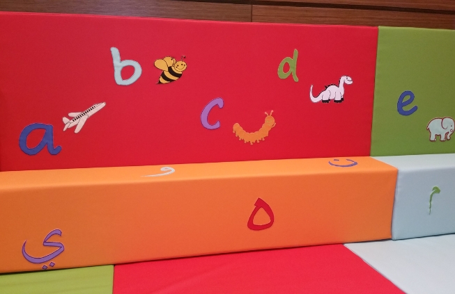 Padded Wall Mats With Alphabet (7)